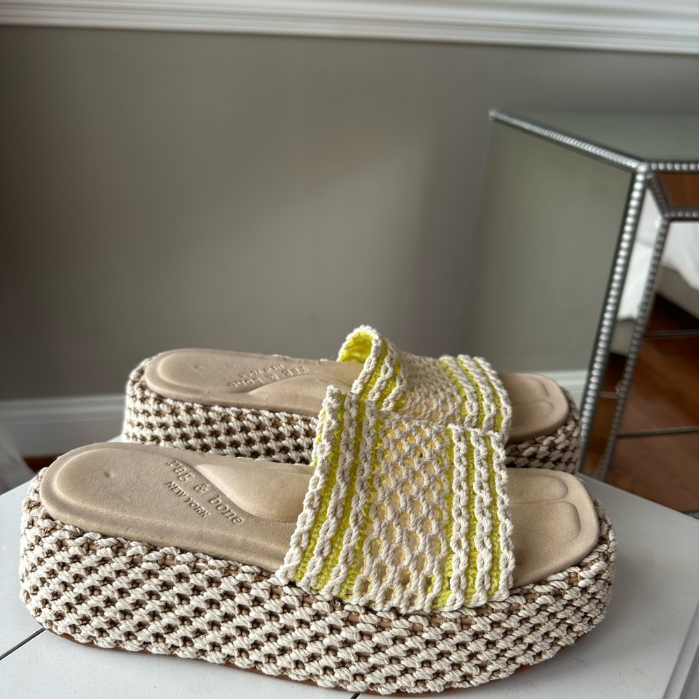 New Without Tags Rag And Bone Platform Sandals Si… - image 4